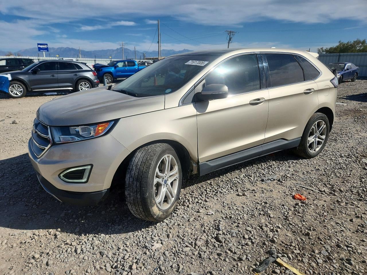 2017 FORD EDGE TITANIUM | 2FMPK4K99HBB87918 | UPCARS