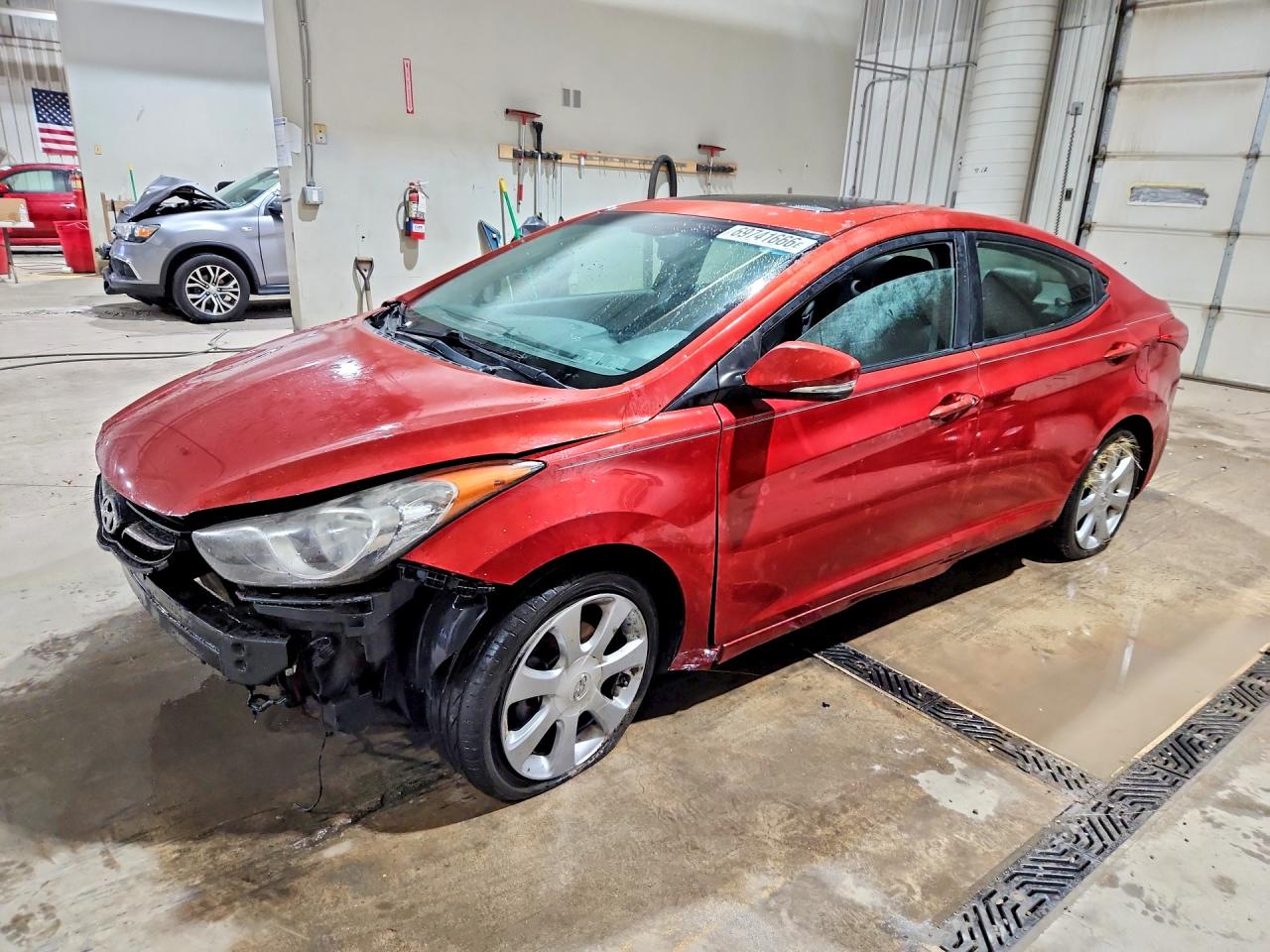 2013 HYUNDAI ELANTRA LIMITED | KMHDH4AE9DU521806 | UPCARS