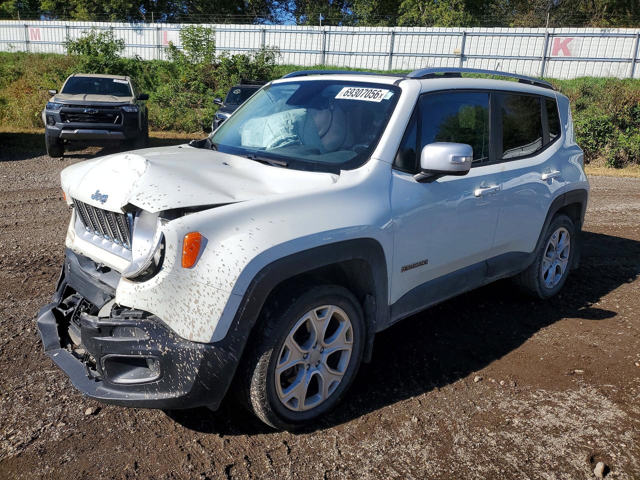 2017 JEEP RENEGADE LIMITED | ZACCJBDB4HPF63236 | UPCARS
