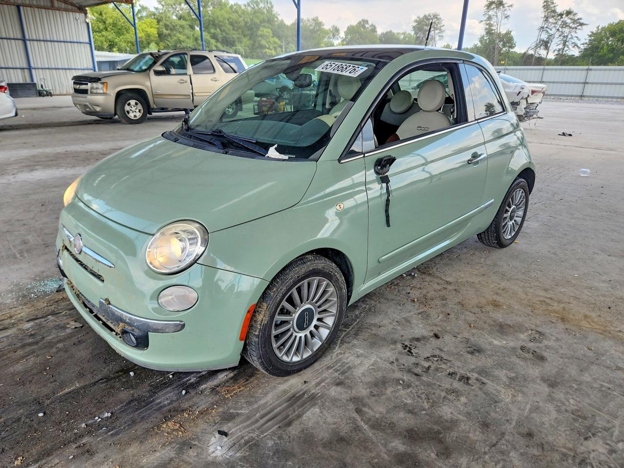 2013 FIAT 500 LOUNGE | 3C3CFFCR6DT554309 | UPCARS