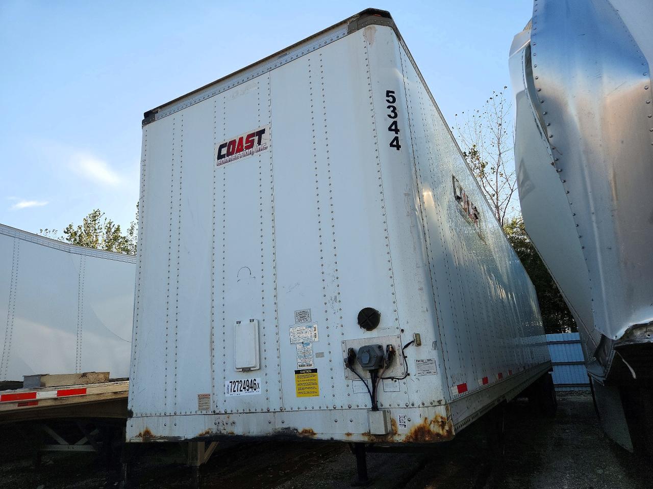 2014 STOUGHTON UNKNOWN AVXW-535T-S-C-AR DRY VAN TRAILER | 1DW1A5321ES477456 | UPCARS