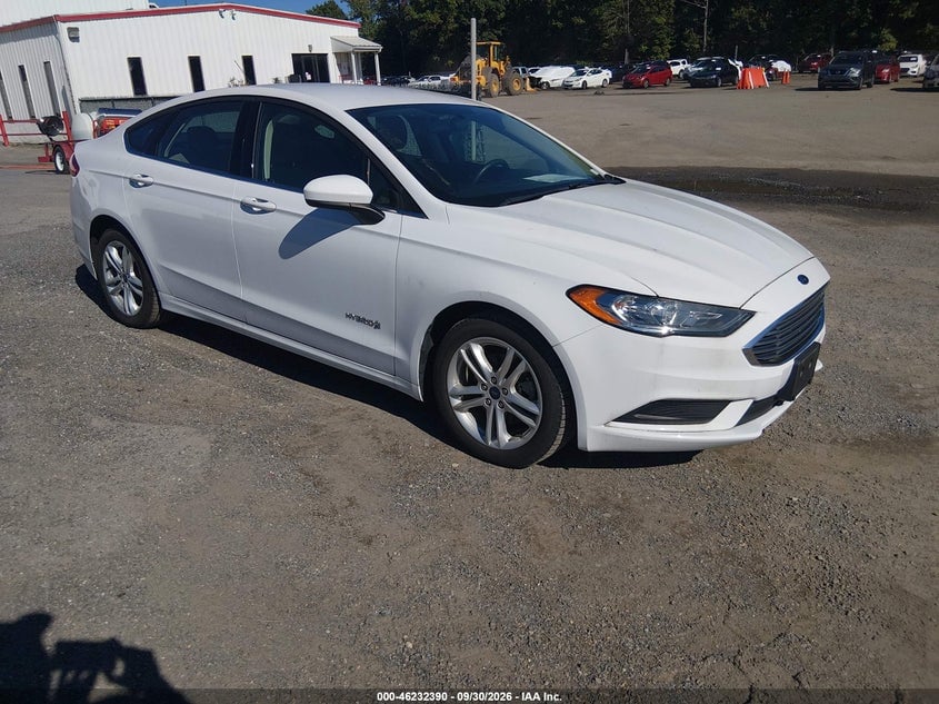 2018 FORD FUSION HYBRID S | 3FA6P0UU0JR122383 | UPCARS