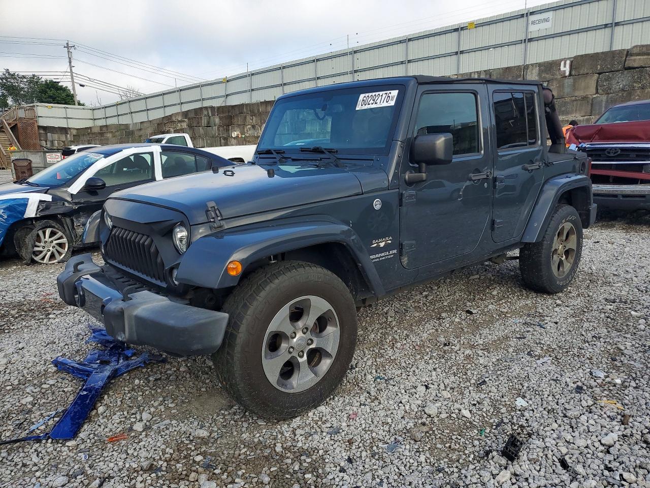 2017 JEEP WRANGLER SAHARA | 1C4BJWEG3HL520007 | UPCARS