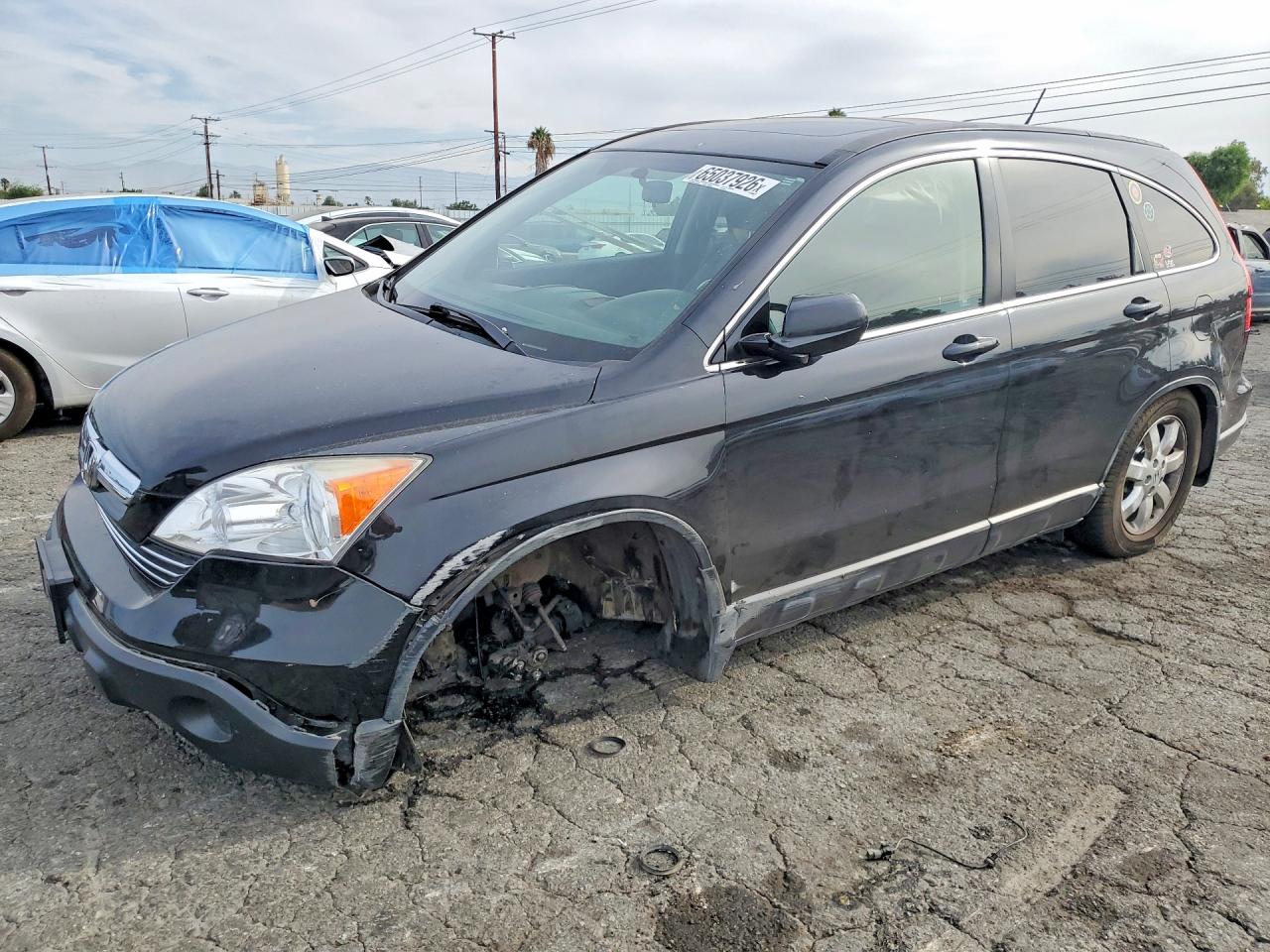 2007 HONDA CRV EXL | JHLRE48757C086659 | UPCARS