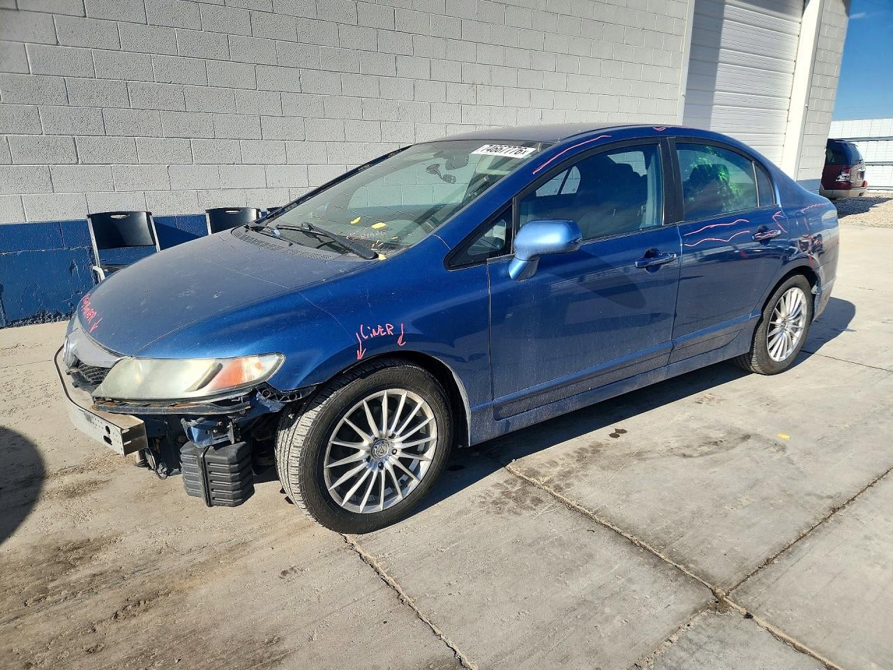 2010 HONDA CIVIC LX | 19XFA1F55AE066794 | UPCARS