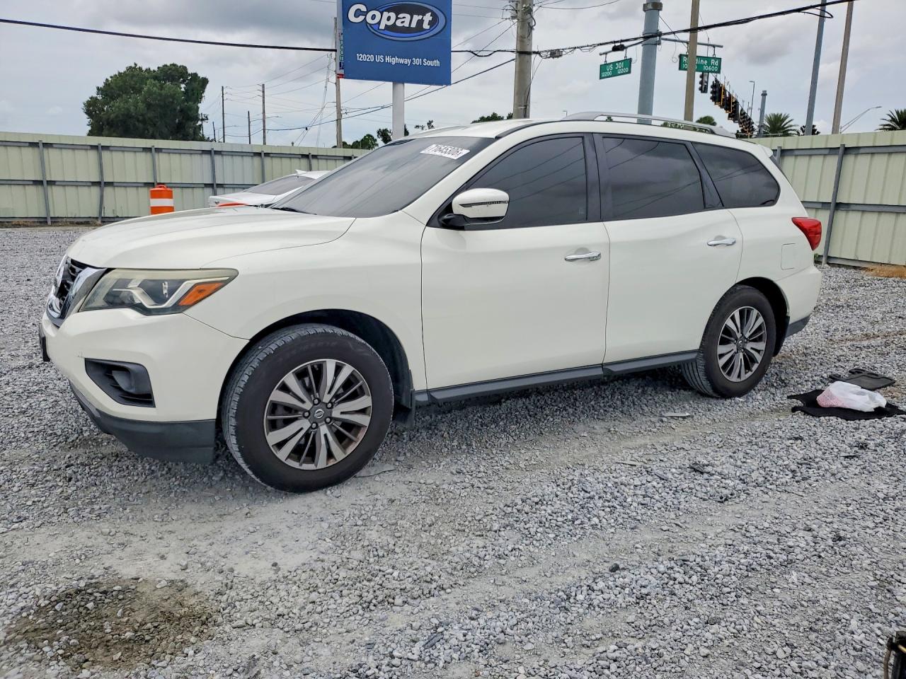 2017 NISSAN PATHFINDER S | 5N1DR2MM6HC904165 | UPCARS