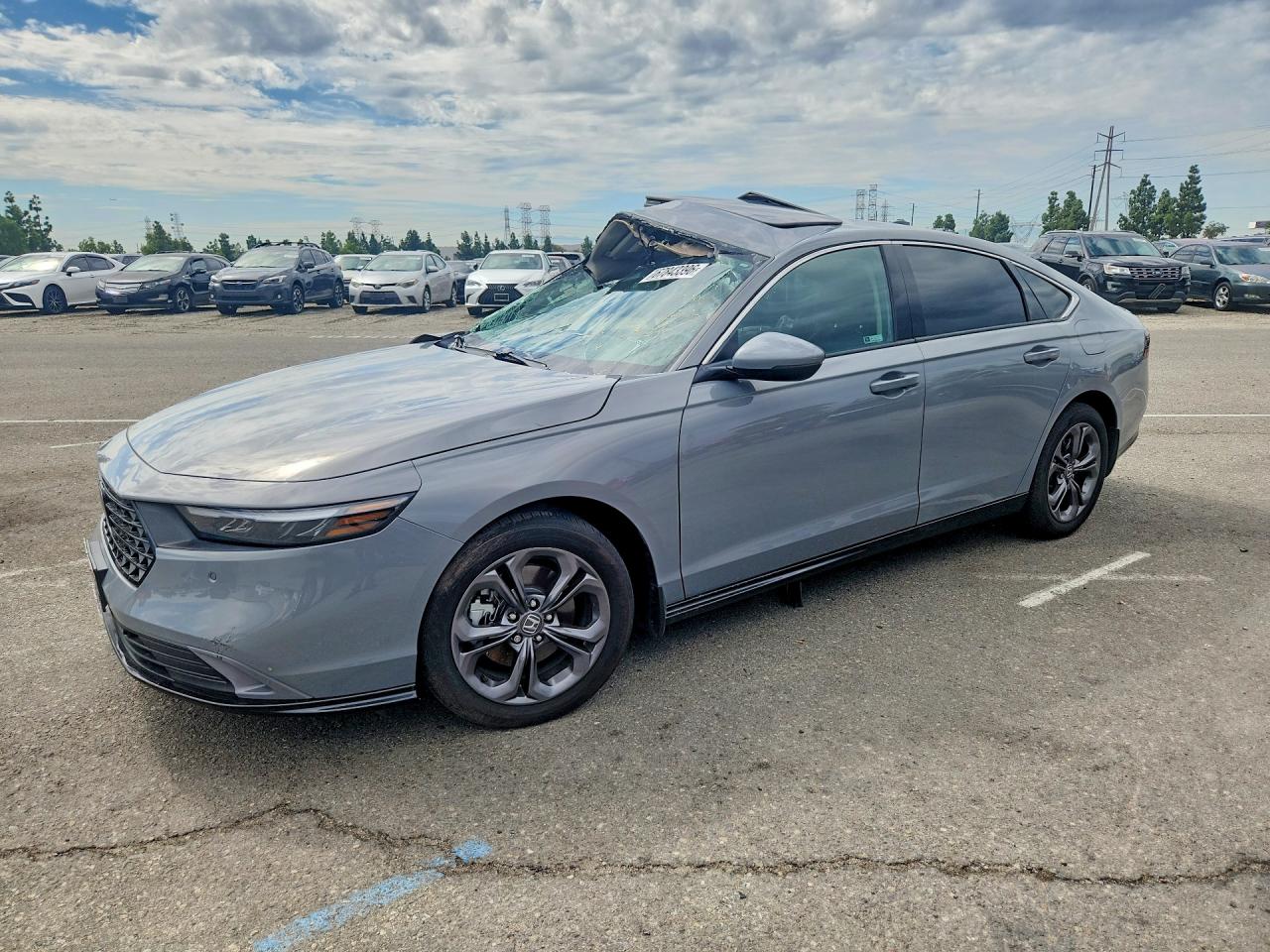 2025 HONDA ACCORD HYBRID EXL | 1HGCY2F63SA071530 | UPCARS
