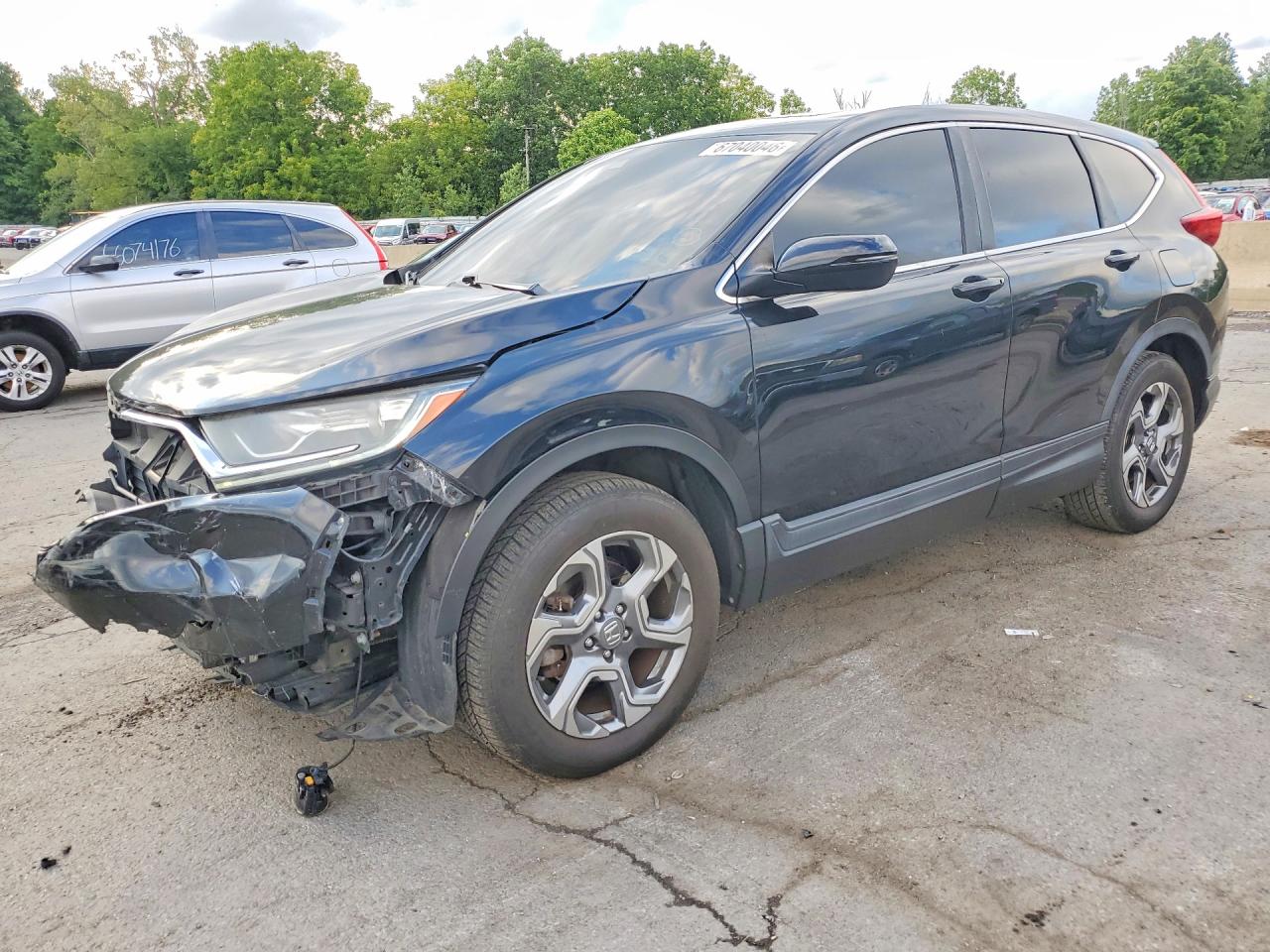 2019 HONDA CRV EX | 5J6RW2H55KL009371 | UPCARS