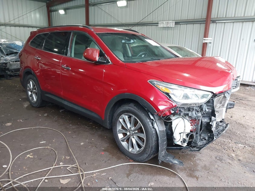 2017 HYUNDAI SANTA FE SE | KM8SM4HF9HU243285 | UPCARS
