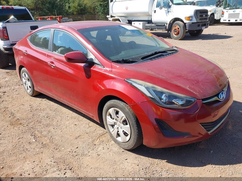 2016 HYUNDAI ELANTRA SE | 5NPDH4AE2GH769558 | UPCARS