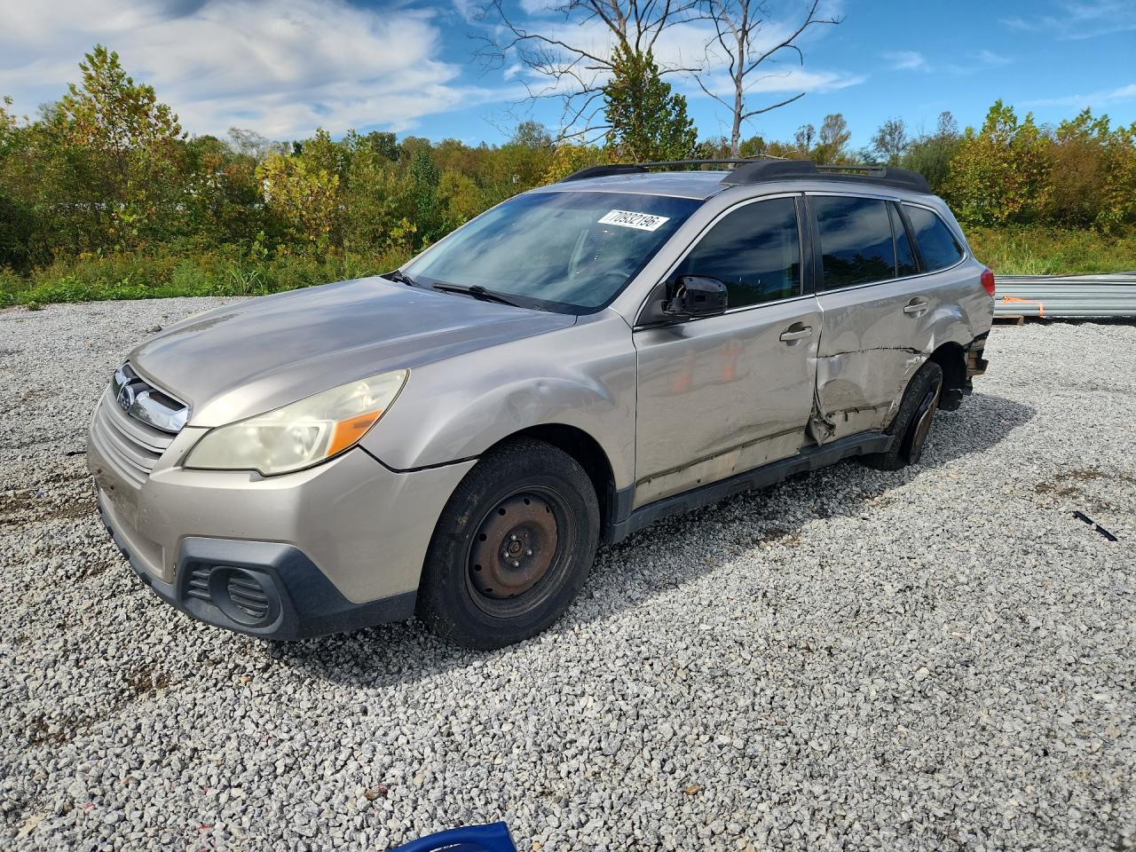 2014 SUBARU OUTBACK 2.5I | 4S4BRCACXE1318908 | UPCARS