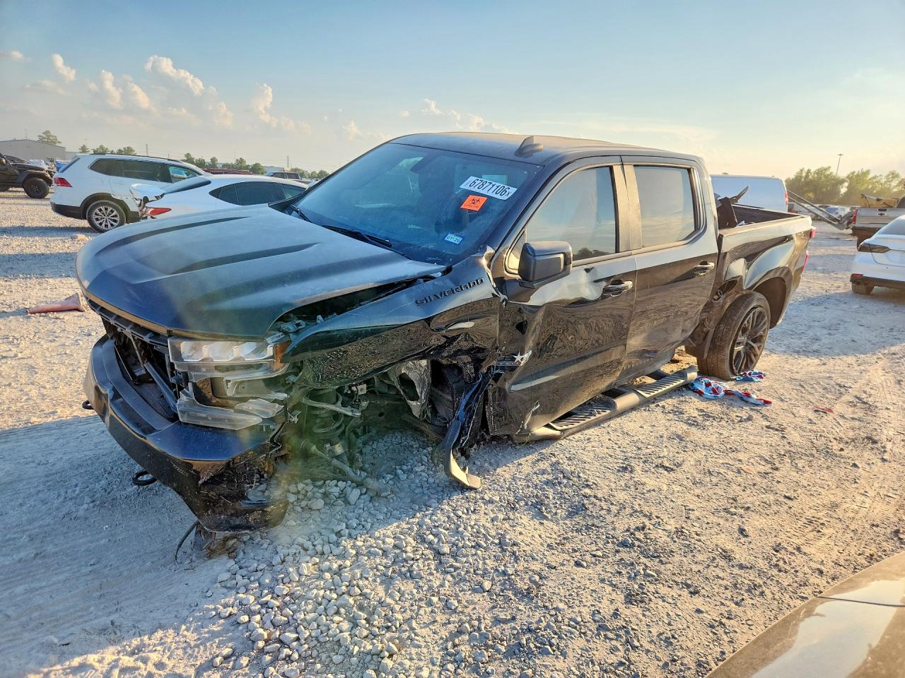 2021 CHEVROLET SILVERADO K1500 RST | 3GCUYEEDXMG472601 | UPCARS