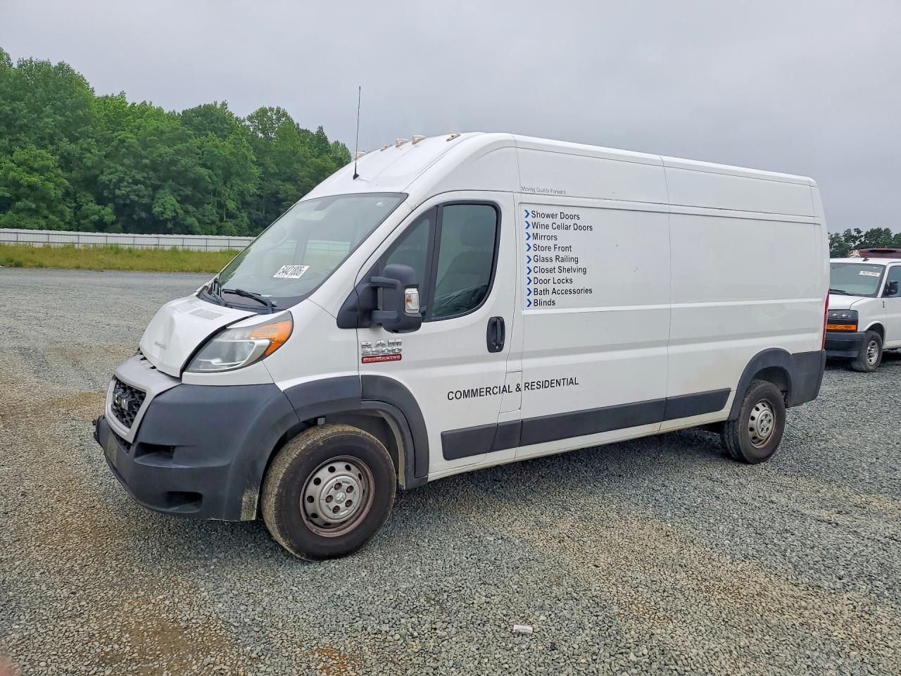 2021 RAM PROMASTER DELIVERY VAN | 3C6LRVDG7ME512317 | UPCARS