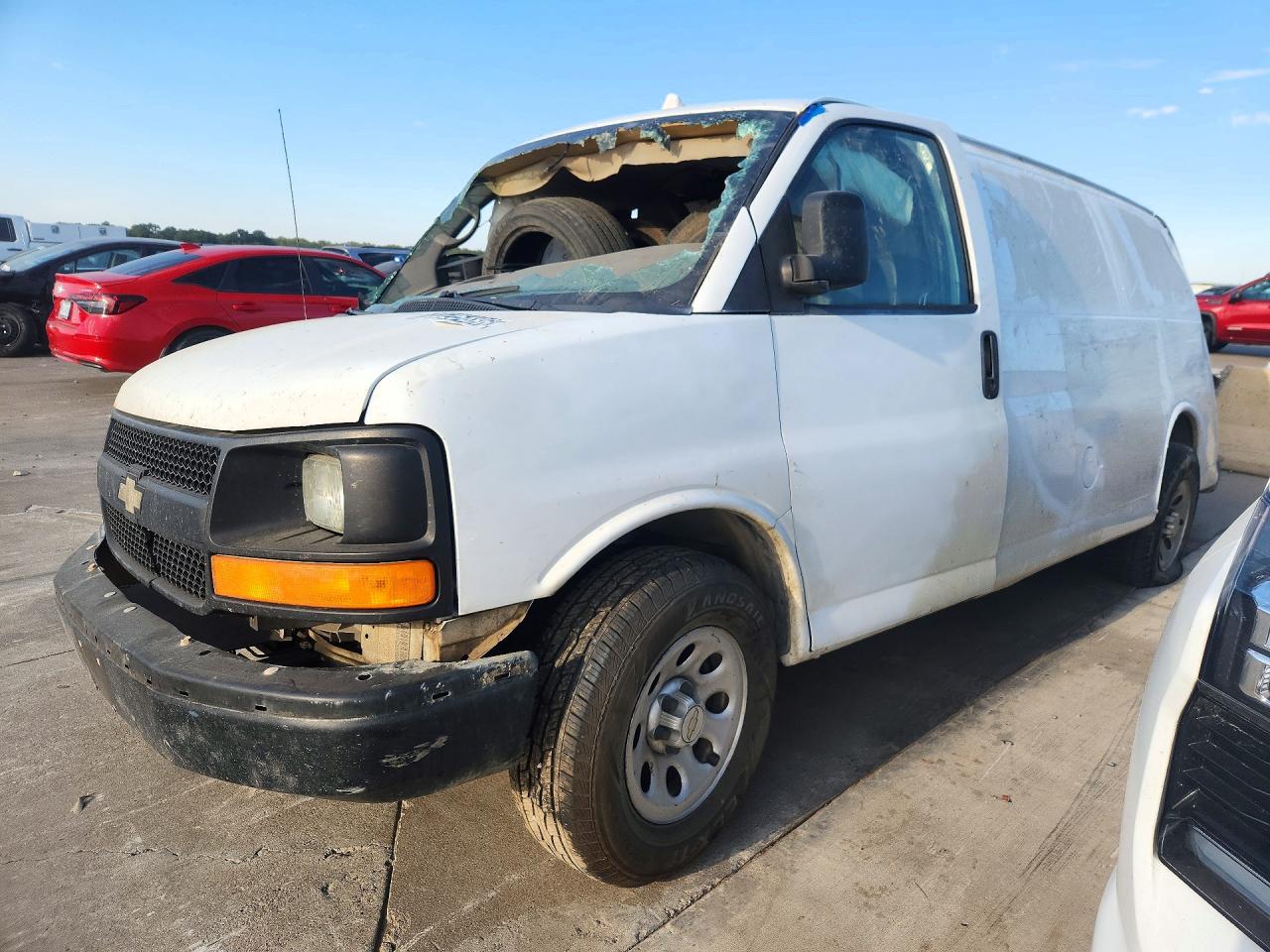 2014 CHEVROLET EXPRESS | 1GCSGAFX2E1163829 | UPCARS