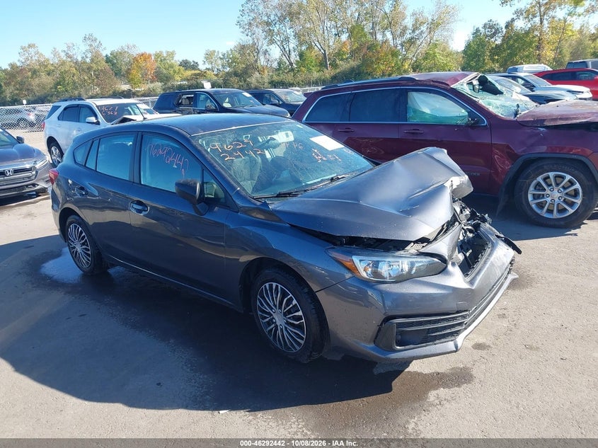 2022 SUBARU IMPREZA BASE 5-DOOR | 4S3GTAB63N3718788 | UPCARS