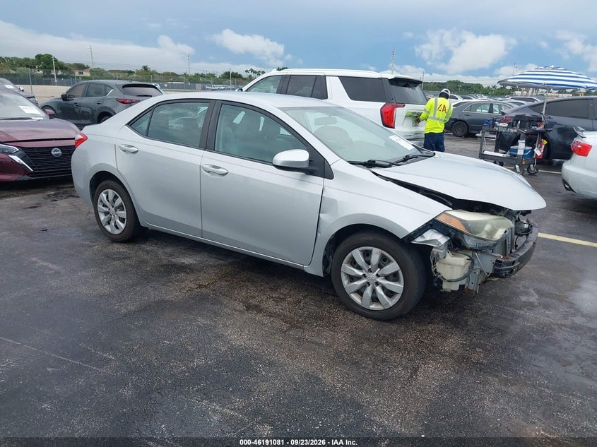2015 TOYOTA COROLLA LE | 2T1BURHE0FC294113 | UPCARS