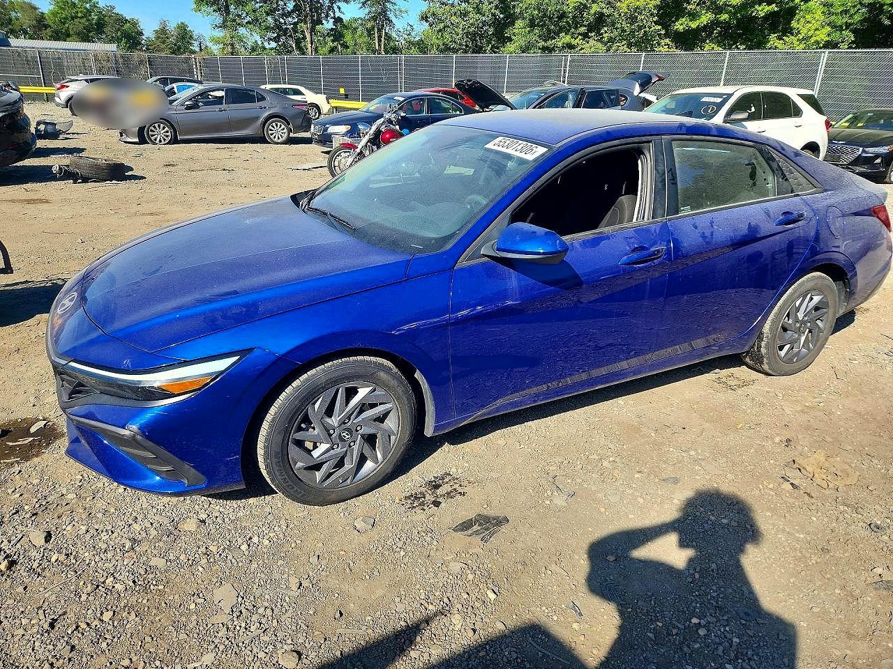 2024 HYUNDAI ELANTRA SEL | KMHLM4DG6RU656818 | UPCARS