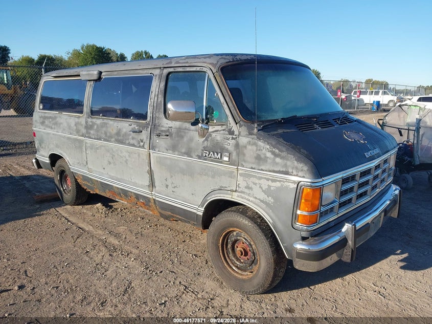 1988 DODGE RAM WAGON B250 | 2B4HB21Y9JK117098 | UPCARS
