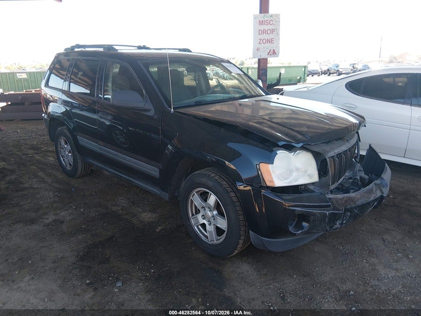 2006 JEEP GRAND CHEROKEE LAREDO | 1J4GS48K36C288314 | UPCARS