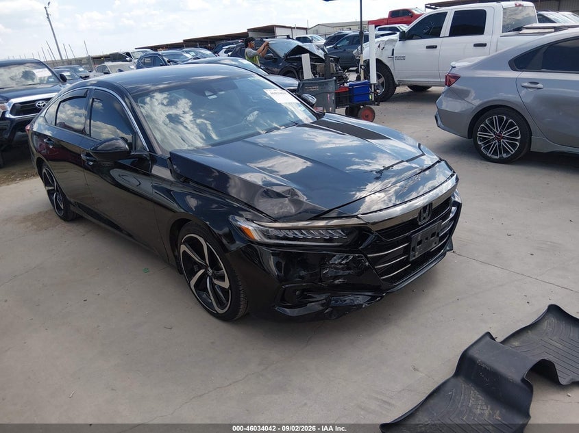 2021 HONDA ACCORD SPORT SPECIAL EDITION | 1HGCV1F43MA074108 | UPCARS