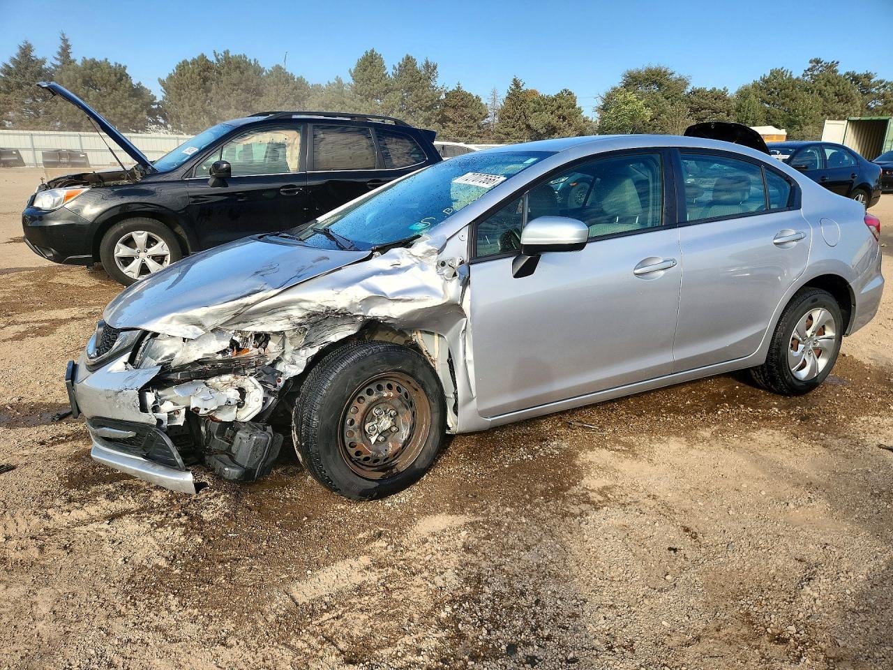 2015 HONDA CIVIC LX | 19XFB2F59FE104697 | UPCARS