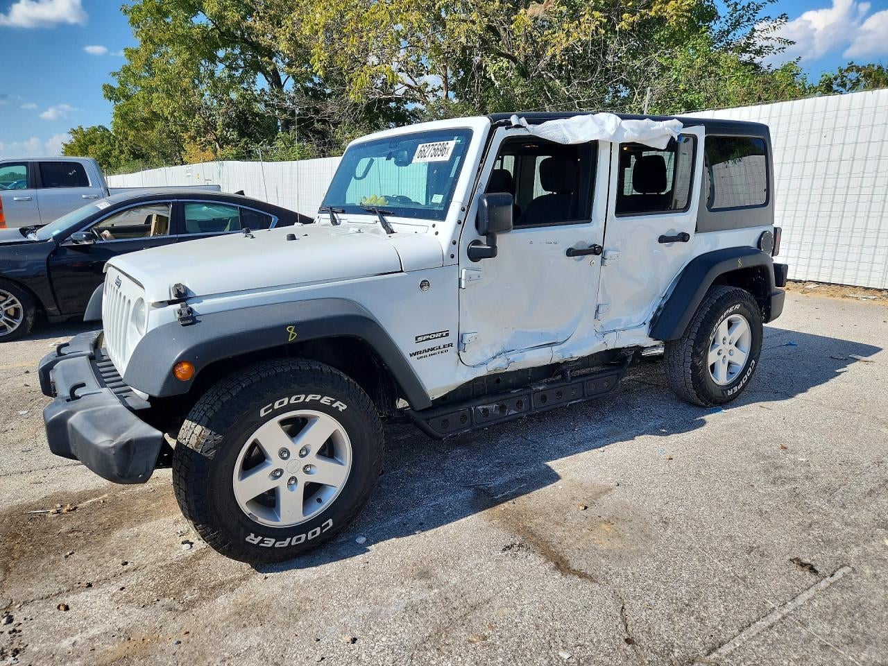 2017 JEEP WRANGLER SPORT | 1C4BJWDG1HL539365 | UPCARS
