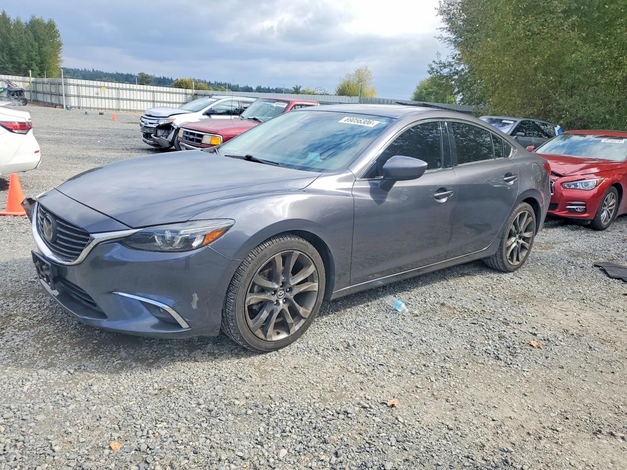 2016 MAZDA 6 GRAND TOURING | JM1GJ1W56G1486886 | UPCARS