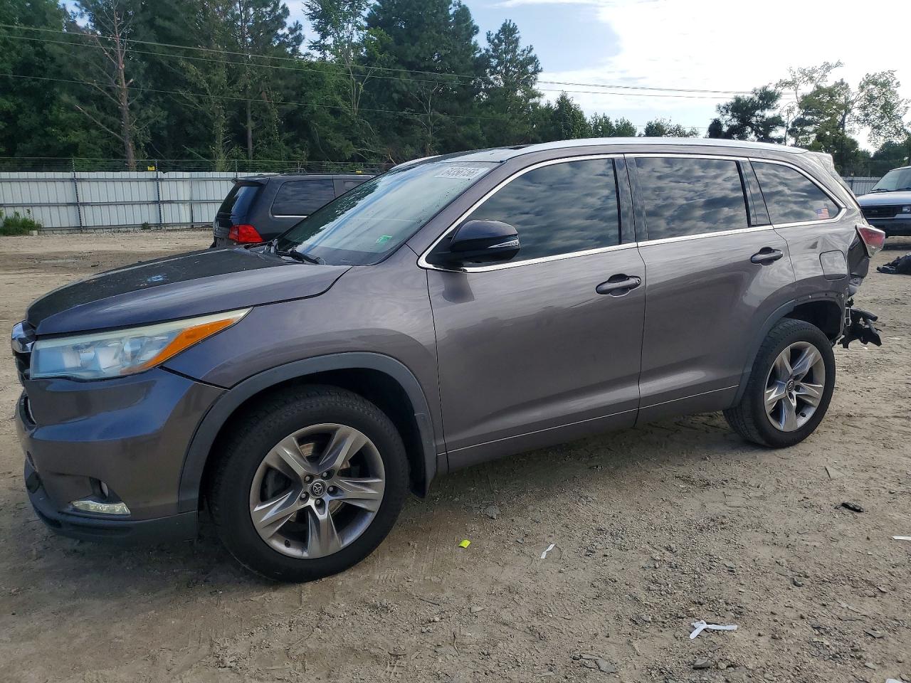 2016 TOYOTA HIGHLANDER LIMITED PLATINUM | 5TDDKRFH9GS355642 | UPCARS