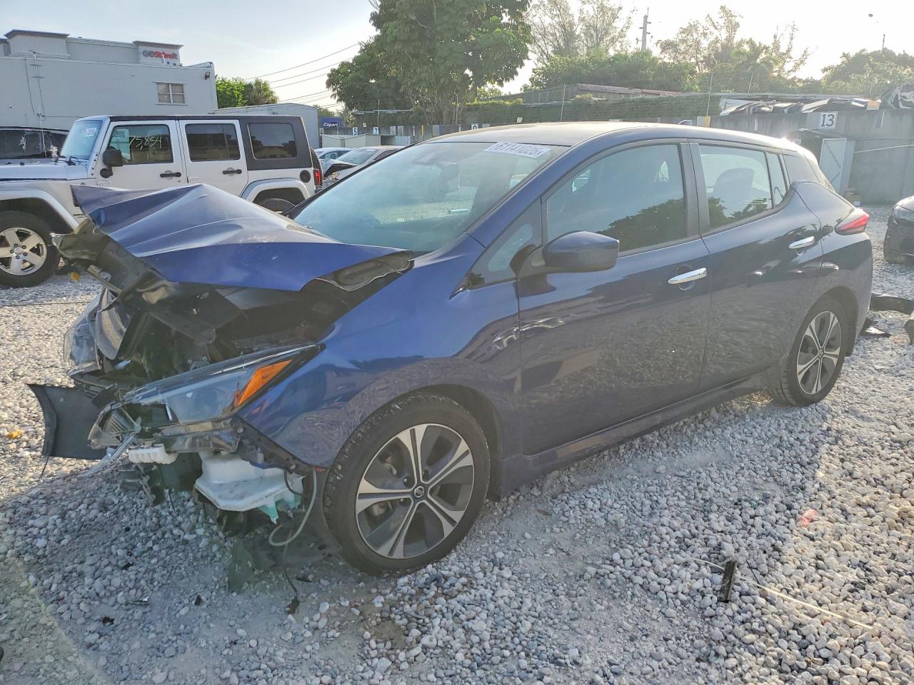 2022 NISSAN LEAF SV | 1N4AZ1CV1NC560127 | UPCARS
