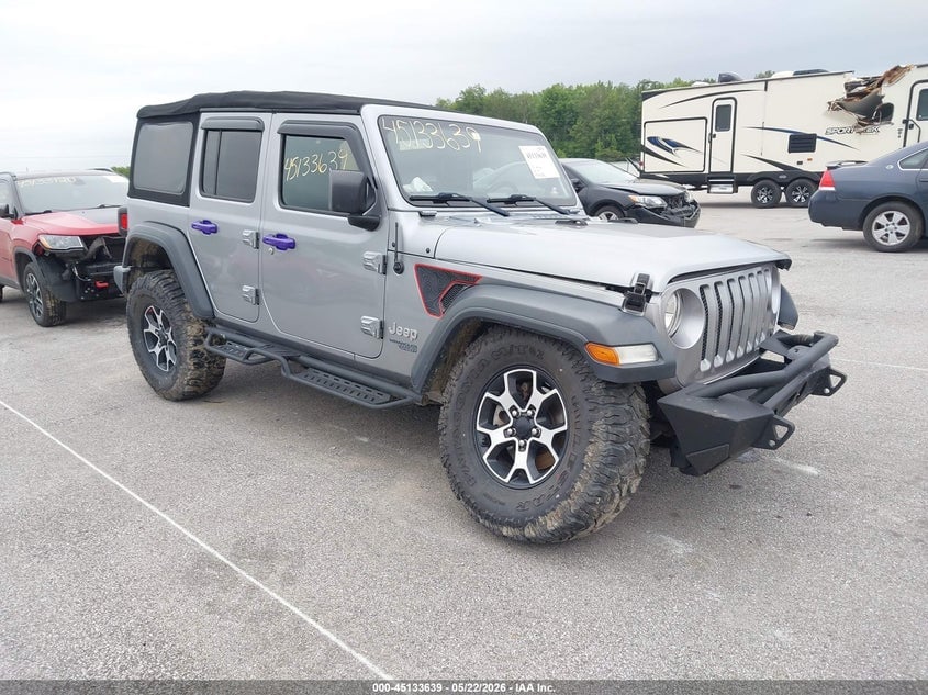 2018 JEEP WRANGLER UNLIMITED SPORT | 1C4HJXDG2JW105217 | UPCARS