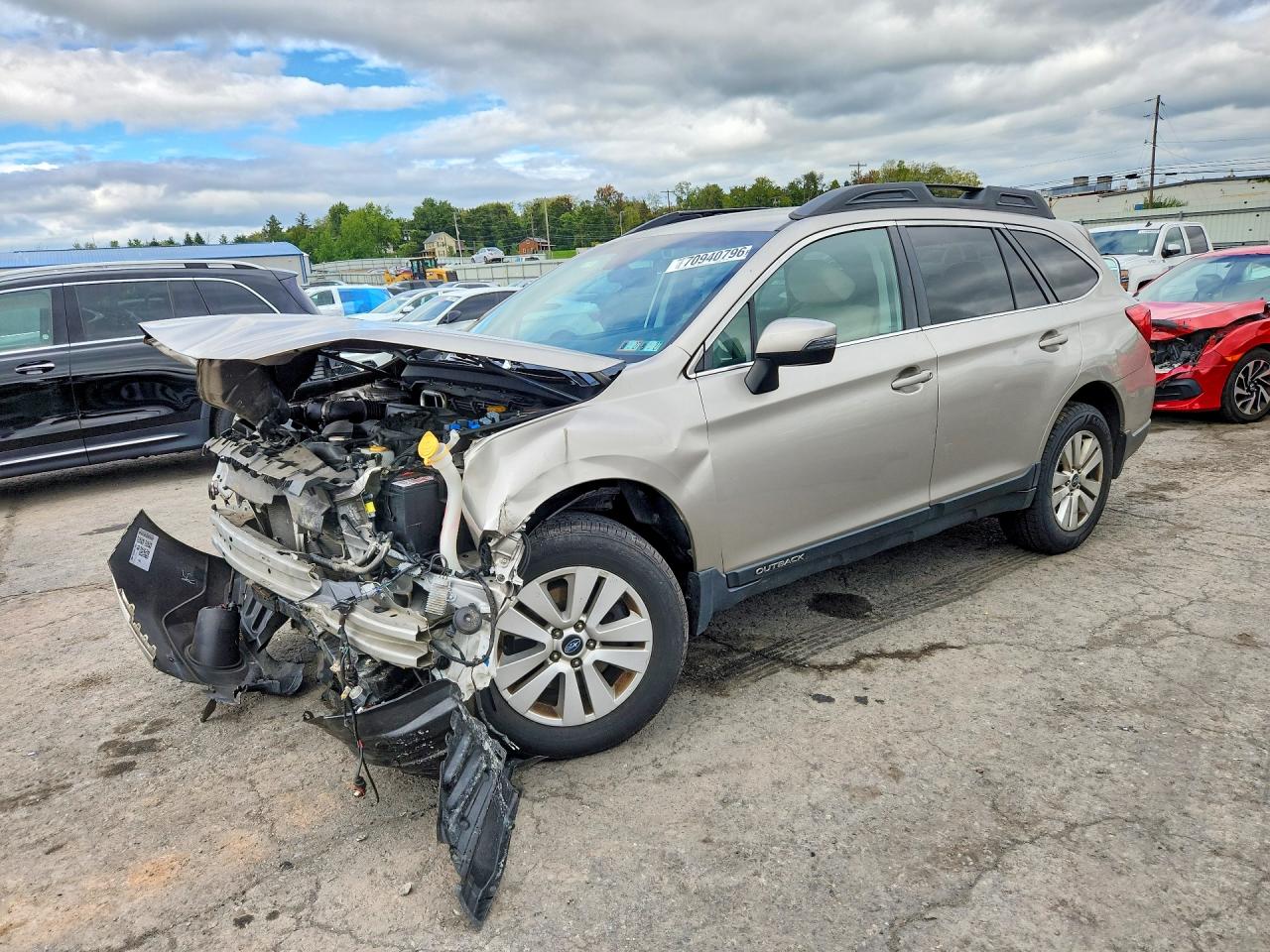2017 SUBARU OUTBACK 2.5I PREMIUM | 4S4BSAFC9H3206367 | UPCARS