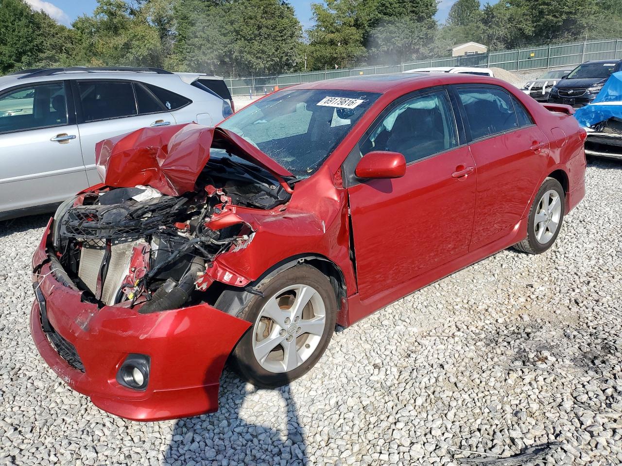 2012 TOYOTA COROLLA S | 2T1BU4EE0CC841240 | UPCARS