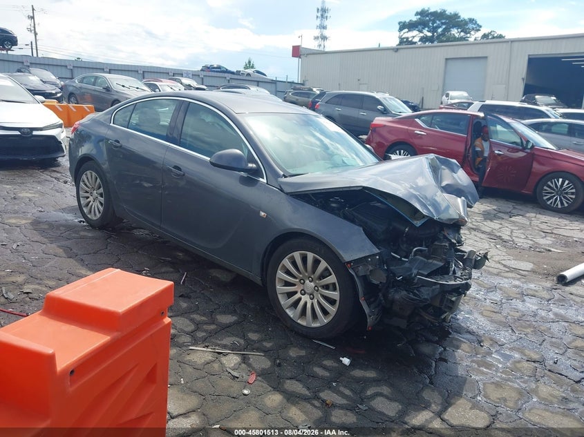 2011 BUICK REGAL CXL RUSSELSHEIM | W04GN5EC9B1116742 | UPCARS