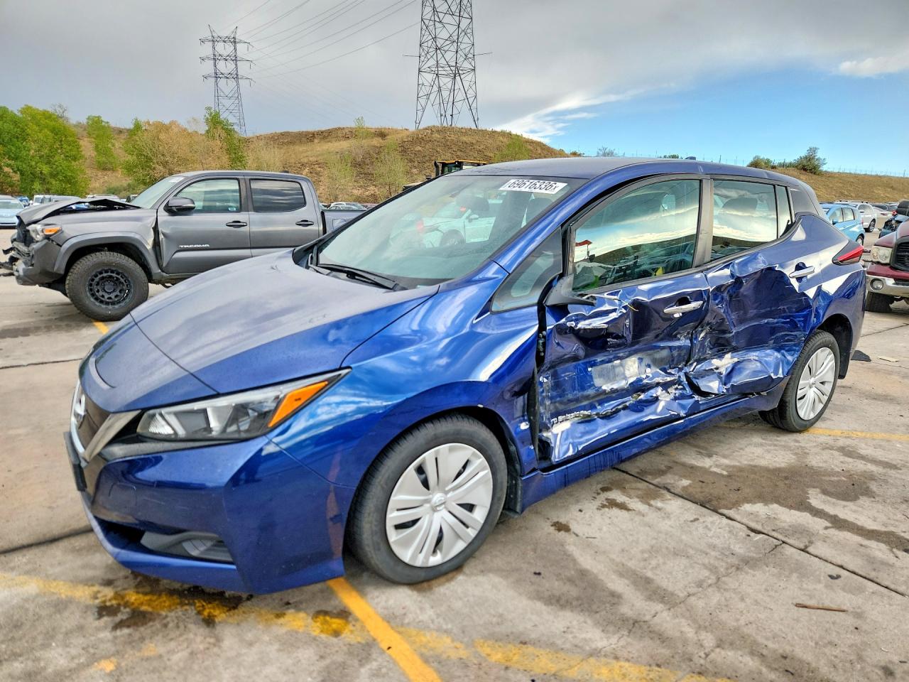 2019 NISSAN LEAF S | 1N4AZ1CP7KC302353 | UPCARS