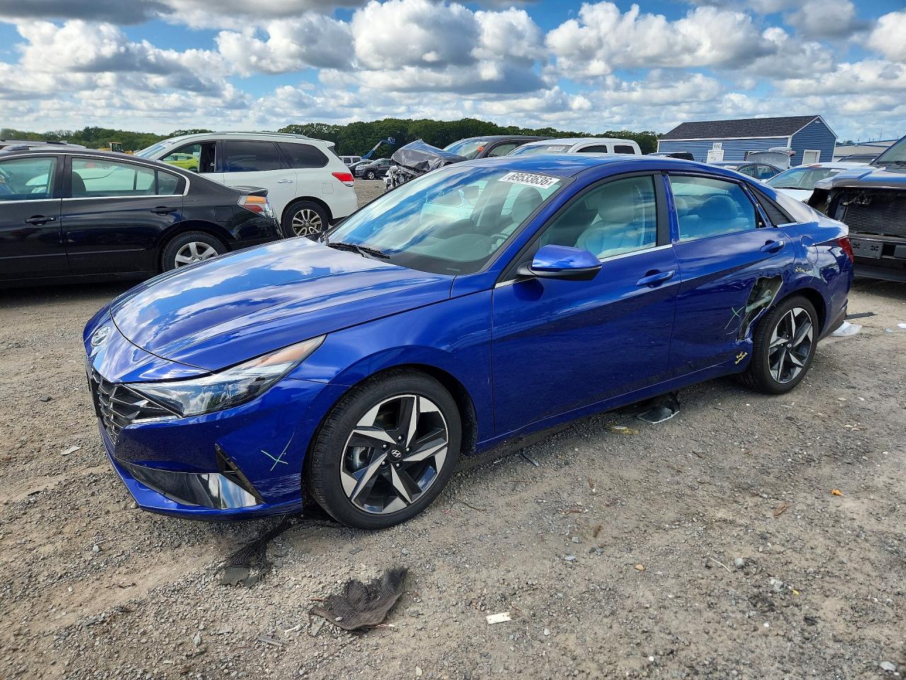 2021 HYUNDAI ELANTRA LIMITED | 5NPLP4AG9MH004956 | UPCARS