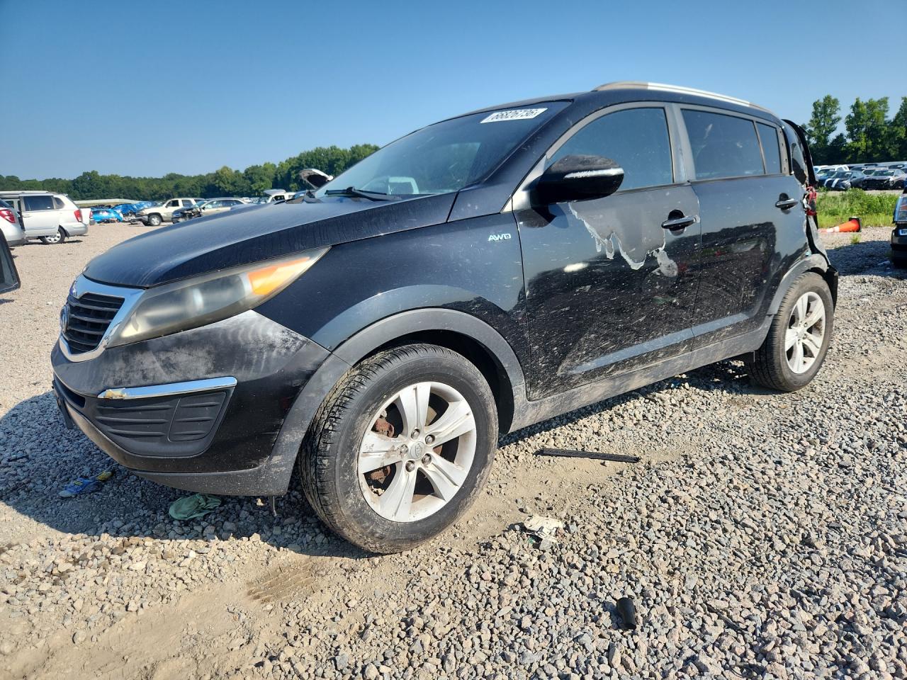 2011 KIA SPORTAGE LX | KNDPBCA29B7025855 | UPCARS