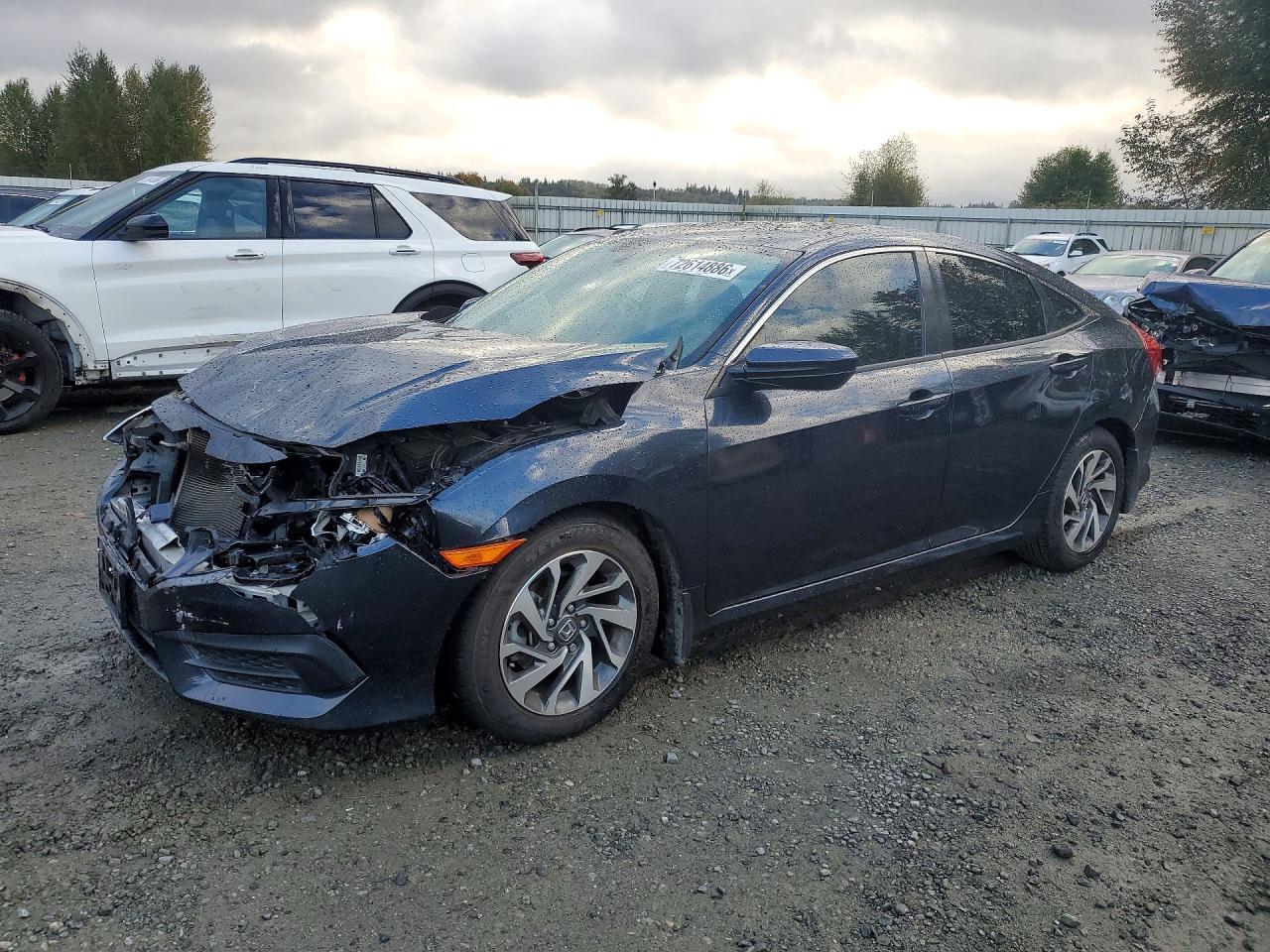 2016 HONDA CIVIC EX | 19XFC2F74GE233673 | UPCARS