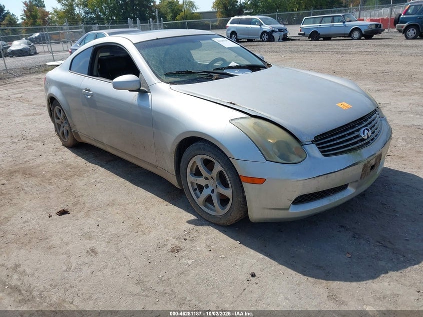2003 INFINITI G35 BASE W/LEATHER | JNKCV54E53M206119 | UPCARS