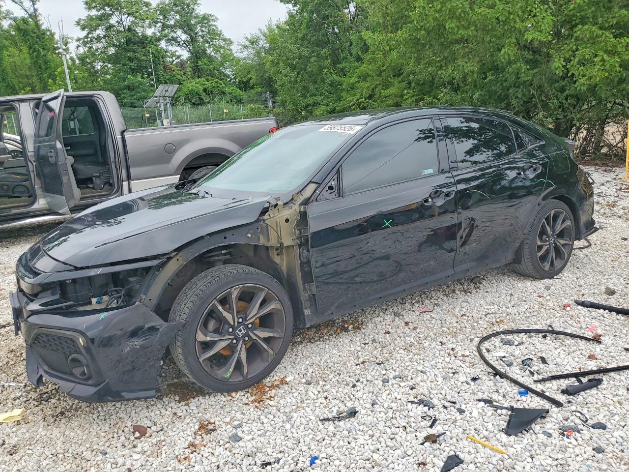 2019 HONDA CIVIC SPORT | SHHFK7H47KU214829 | UPCARS