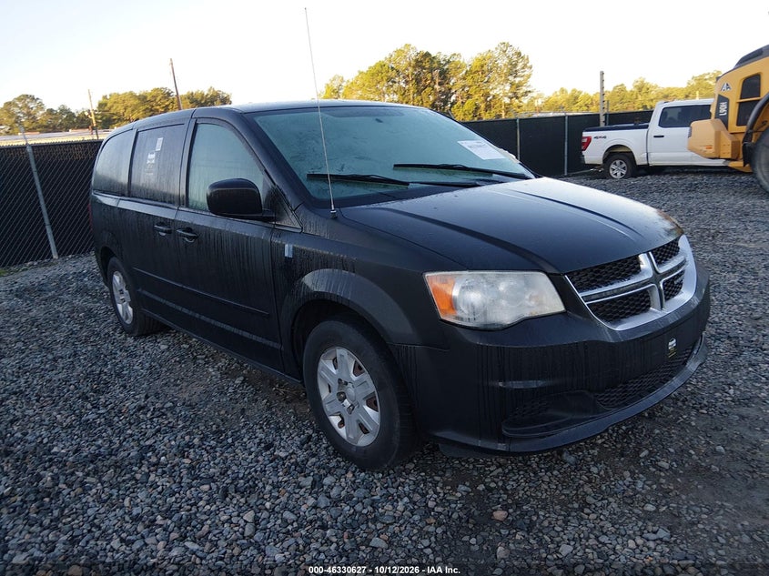2012 DODGE GRAND CARAVAN SE/AVP | 2C4RDGBG2CR128510 | UPCARS