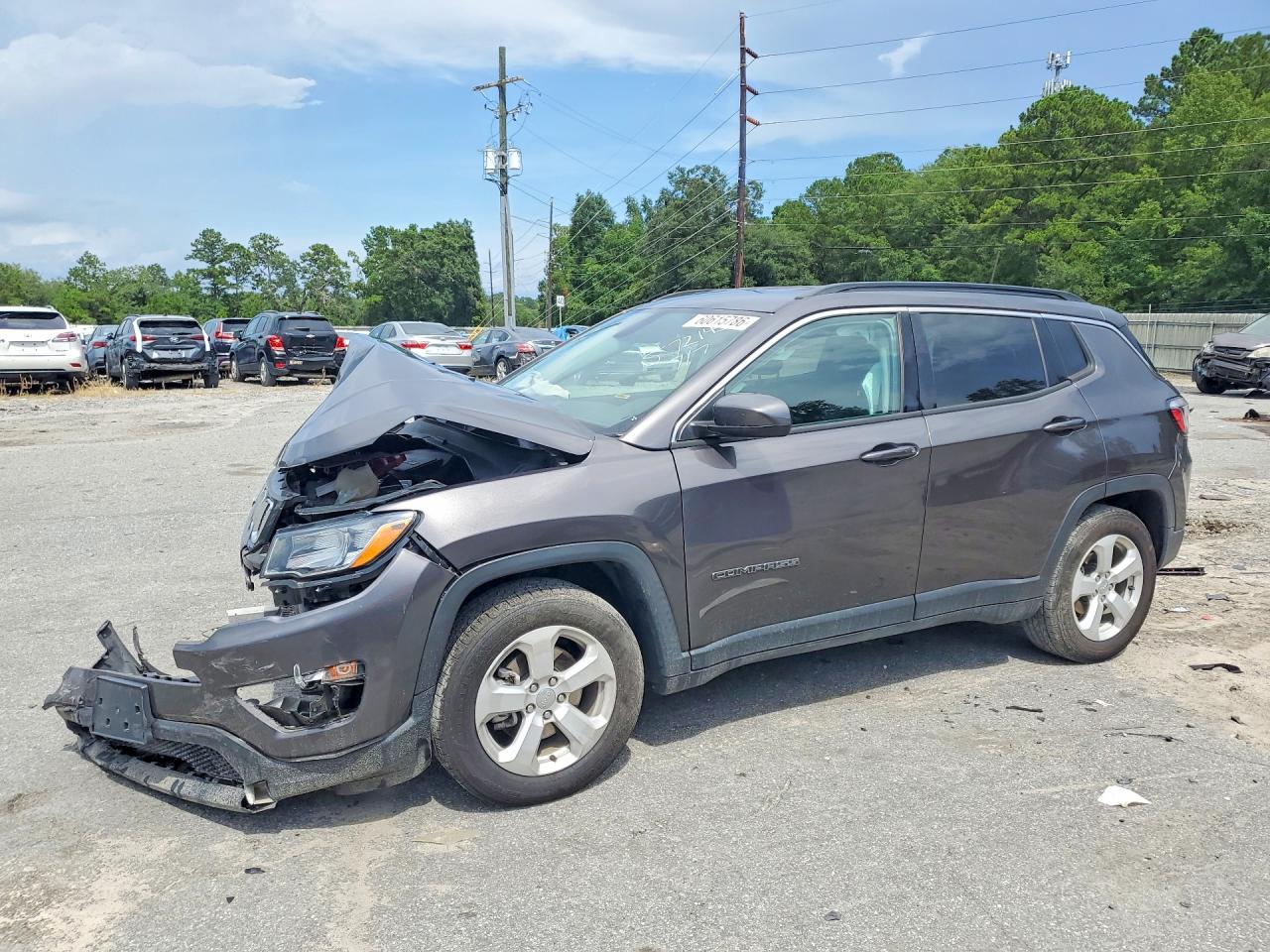 2021 JEEP COMPASS LATITUDE | 3C4NJCBB3MT572143 | UPCARS