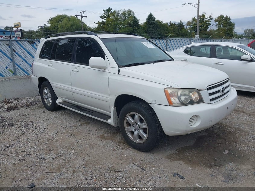 2003 TOYOTA HIGHLANDER V6 | JTEHF21A330134814 | UPCARS