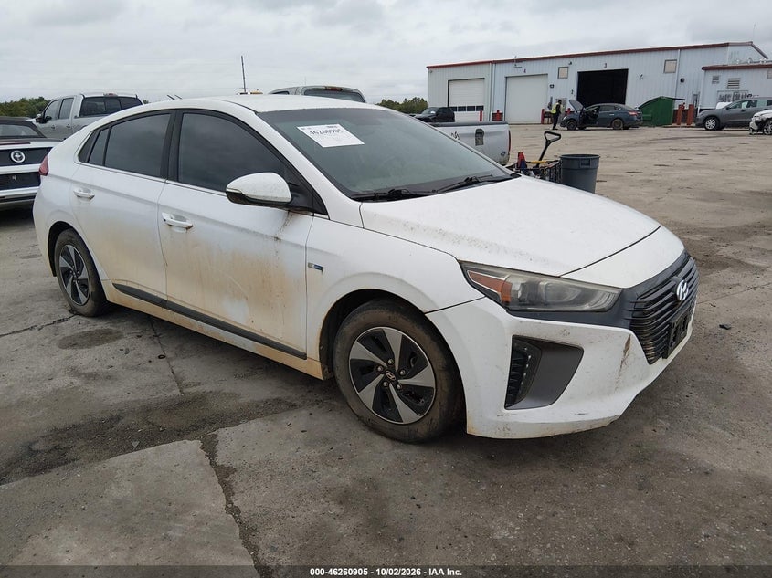 2017 HYUNDAI IONIQ HYBRID SEL | KMHC75LC5HU042417 | UPCARS