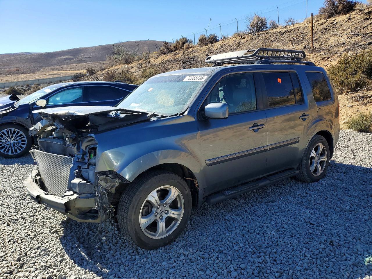 2013 HONDA PILOT EXL | 5FNYF4H53DB055428 | UPCARS