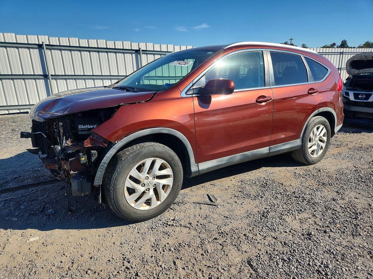 2015 HONDA CRV EXL | 2HKRM4H71FH693760 | UPCARS