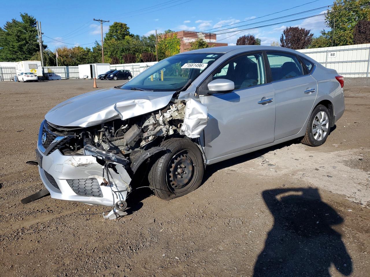 2016 NISSAN SENTRA SV | 3N1AB7AP7GY321152 | UPCARS