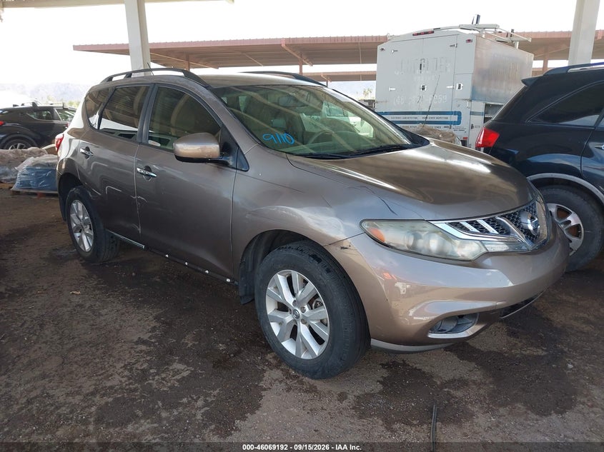 2013 NISSAN MURANO SV | JN8AZ1MW3DW315168 | UPCARS