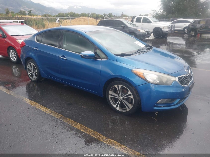 2014 KIA FORT EX | KNAFX4A82E5088493 | UPCARS