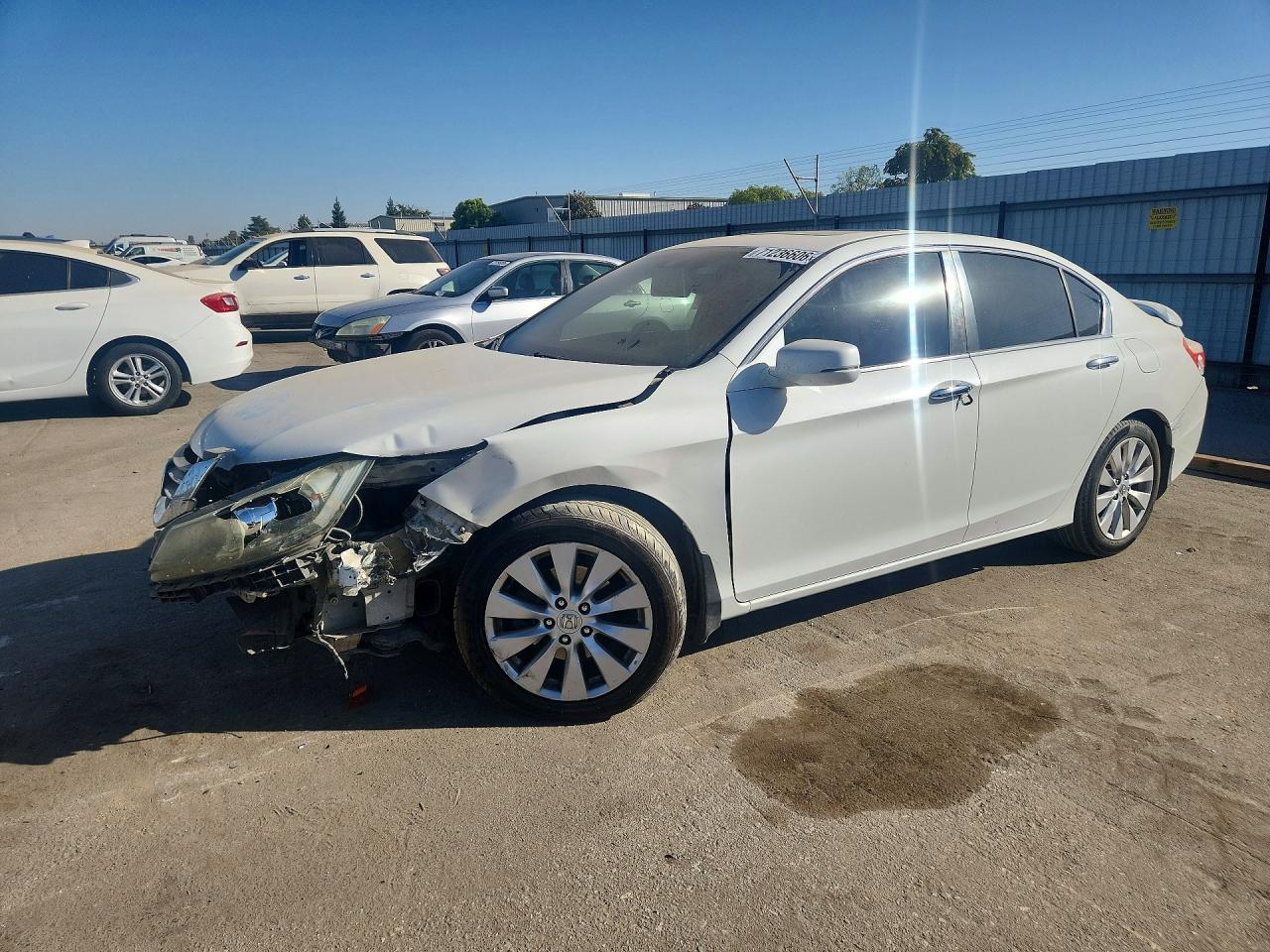 2014 HONDA ACCORD EXL | 1HGCR2F8XEA155704 | UPCARS