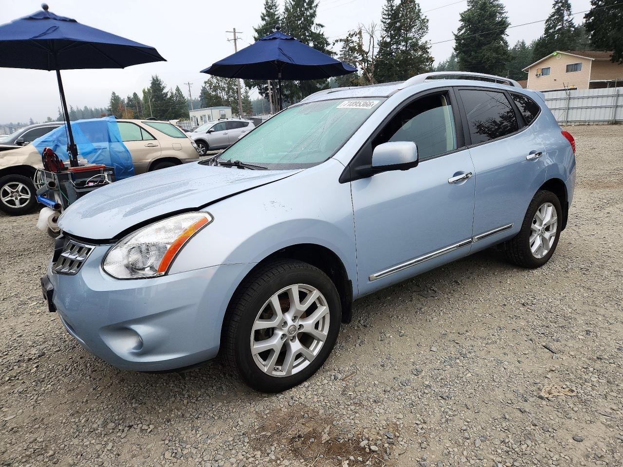 2012 NISSAN ROGUE S | JN8AS5MV5CW390682 | UPCARS